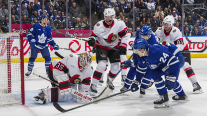 Ottawa Senators Toronto Maple Leafs game recap November 12