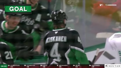 Heiskanen ties it late