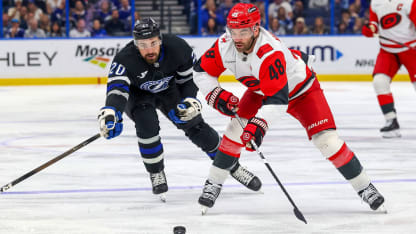 Carolina Hurricanes Tampa Bay Lightning game recap March 14 2026