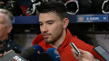 Postgame vs. NJD: Suzuki