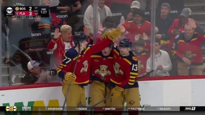 FLA vs. BOS: Lundell scores shorthanded