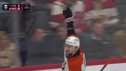 Konecny's quick goal kicks off scoring