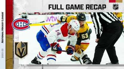 Recap: VGK 4, MTL 3