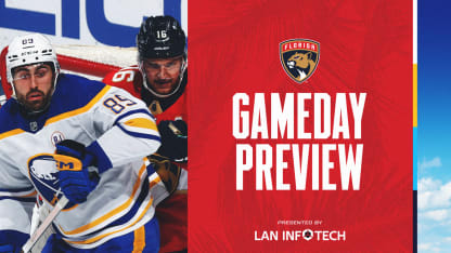 PREVIEW: Panthers host Sabres, try to secure home-ice advantage 