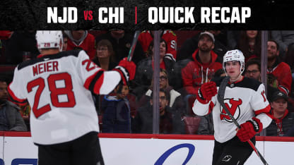 DEVILS AT BLACKHAWKS 11/12/25 LIVE UPDATES