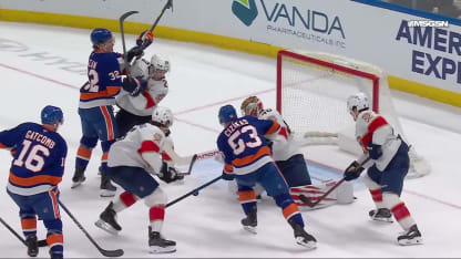 FLA@NYI: Cizikas scores goal against Daniil Tarasov