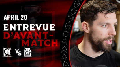 David Perron entrevue d'avant-match contre TOR