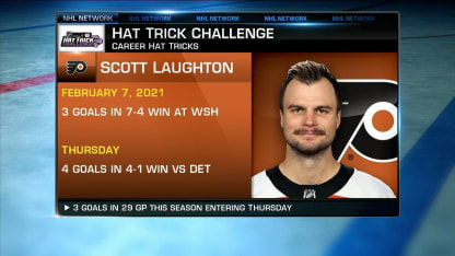 NHL Hat Trick Challenge: Scott Laughton