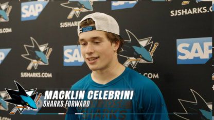 Media Availability (9/11): Macklin Celebrini