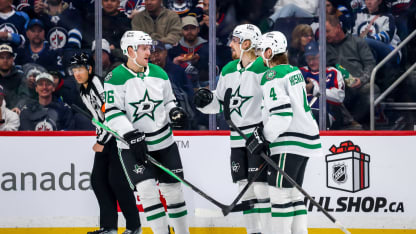 Mikko Rantanen logra 3 asistencias y Dallas vence a Winnipeg