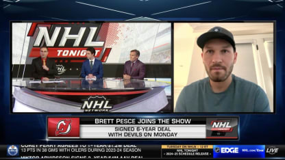 Pesce talks with NHL Tonight