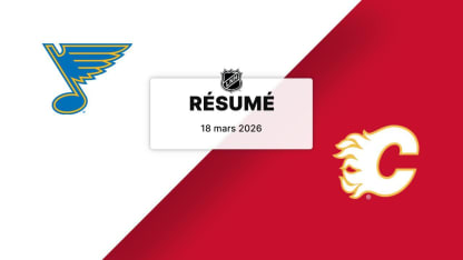 STL vs CGY | Résumé | 18/03/2026
