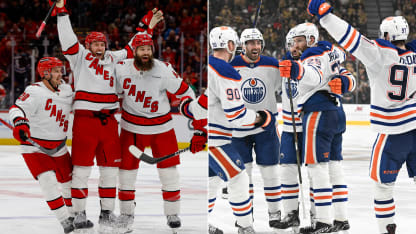 Carolina y Edmonton partieron con ventaja en la segunda ronda