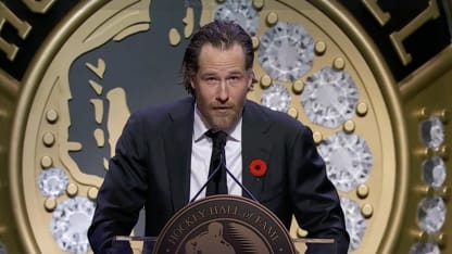 Duncan Keith at the Hockey Hall of Fame Induction