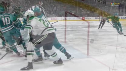 DAL@SJS: Mukhamadullin scores goal against Jake Oettinger