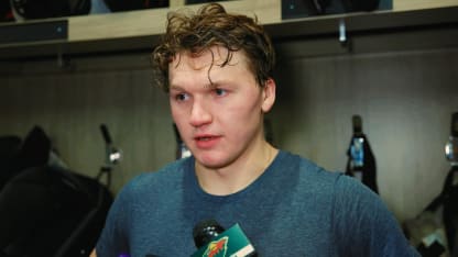 Kaprizov Postgame at Los Angeles 1/5