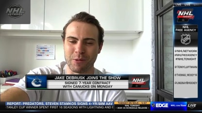 Jake DeBrusk on heading to Canucks