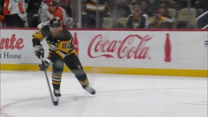 Sidney Crosby with a Goal vs. Philadelphia Flyers