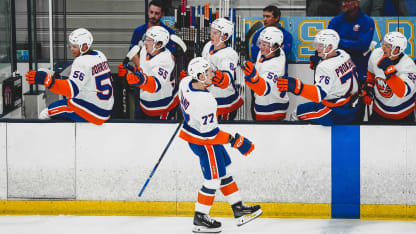 Romano Opens Scoring at Blue and White Scrimmage