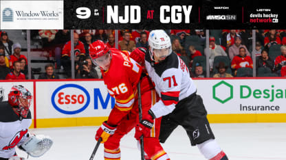 DEVILS GAME PREVIEW AT FLAMES 1.19.26