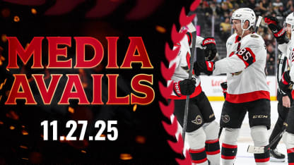 Jake Sanderson Postgame Media vs VGK