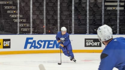 BUF Jiri Kulich morning skate Prague 10/4/24