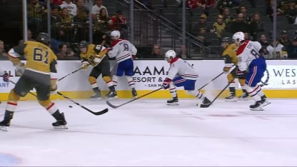 MTL@VGK: Stone scores goal against Samuel Montembeault