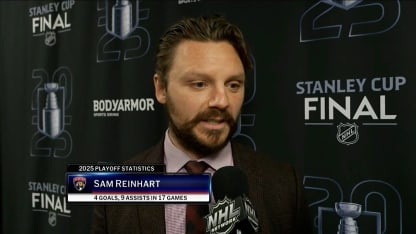 Sam Reinhart on Game 3 of the Stanley Cup Final