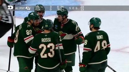 Gaudreau starts off Wild with PPG