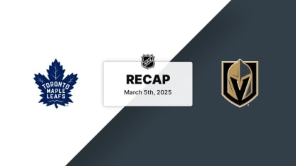 TOR at VGK | Recap