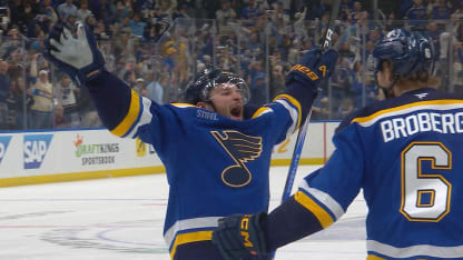 Round 1, Game 6: Blues 5, Jets 2