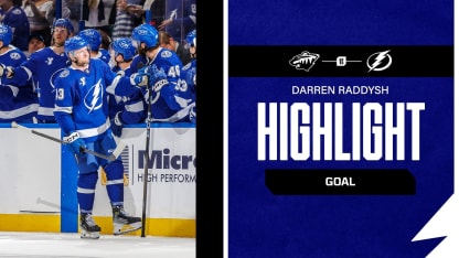 TBL vs. MIN | Raddysh gets his 20th of the season