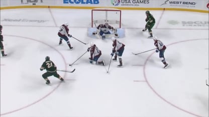 COL@MIN: Bogosian scores goal against Mackenzie Blackwood