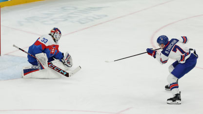 Brady Tkachuk talks advancing to gold medal game