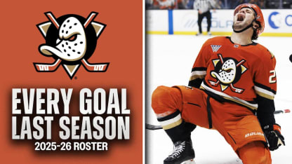 Alle Tore der Ducks-Spieler für 2025/26 aus der vergangenen Saison