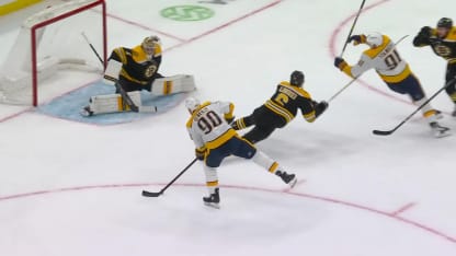 NSH@BOS: O'Reilly scores goal against Jeremy Swayman