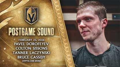 POSTGAME SOUND: Dorofeyev, Sissons, Laczynski & Cassidy
