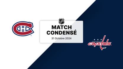 Match condensé : MTL @ WSH 31/10/2024