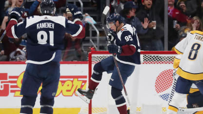 Andre Burakovsky celebrate Nashville Predators 2019 November 7