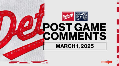 Meijer Postgame Comments 03/01/25