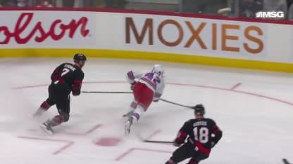 NYR@OTT: Gavrikov scores goal against Leevi Merilainen