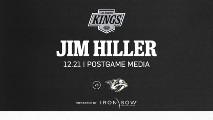 Head Coach Jim Hiller Media Availability 12/21/24