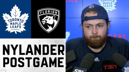 William Nylander | Post Game vs Florida Panthers | 