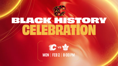 Maple Leafs vs Flames Black History Celebration