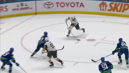 William Karlsson with a Powerplay Goal vs. Vancouver Canucks