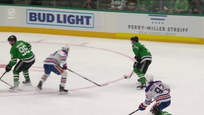 EDM@DAL: Heiskanen scores goal against Stuart Skinner