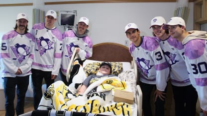 Penguins Bring Smiles to UPMC Children's Hospital of Pittsburgh