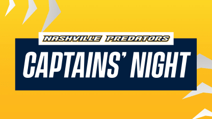 Predators To Host Captains Night Presented By Hunt Brothers Pizza