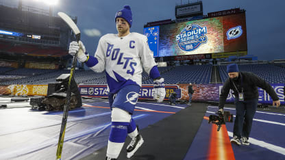 Le Lightning prêt pour son premier match en plein air à la Série des stades