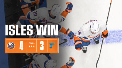 FINAL: Islanders 4, Blues 3 OT